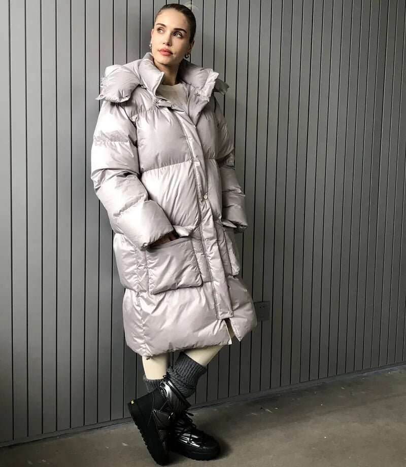 2023 Women Winter coat Stylish Thick Warm Parkas