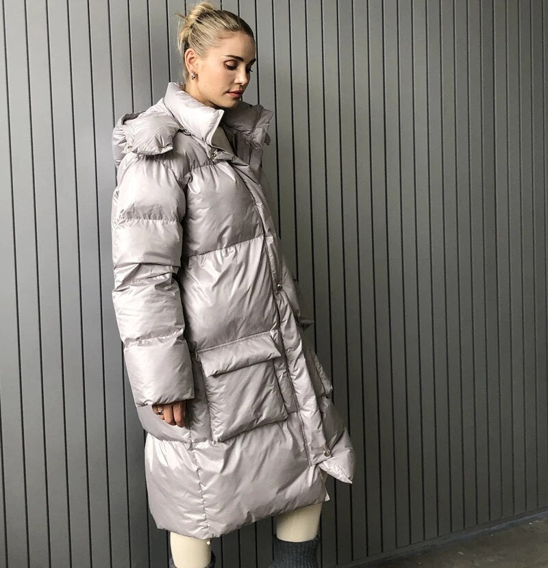 2023 Women Winter coat Stylish Thick Warm Parkas