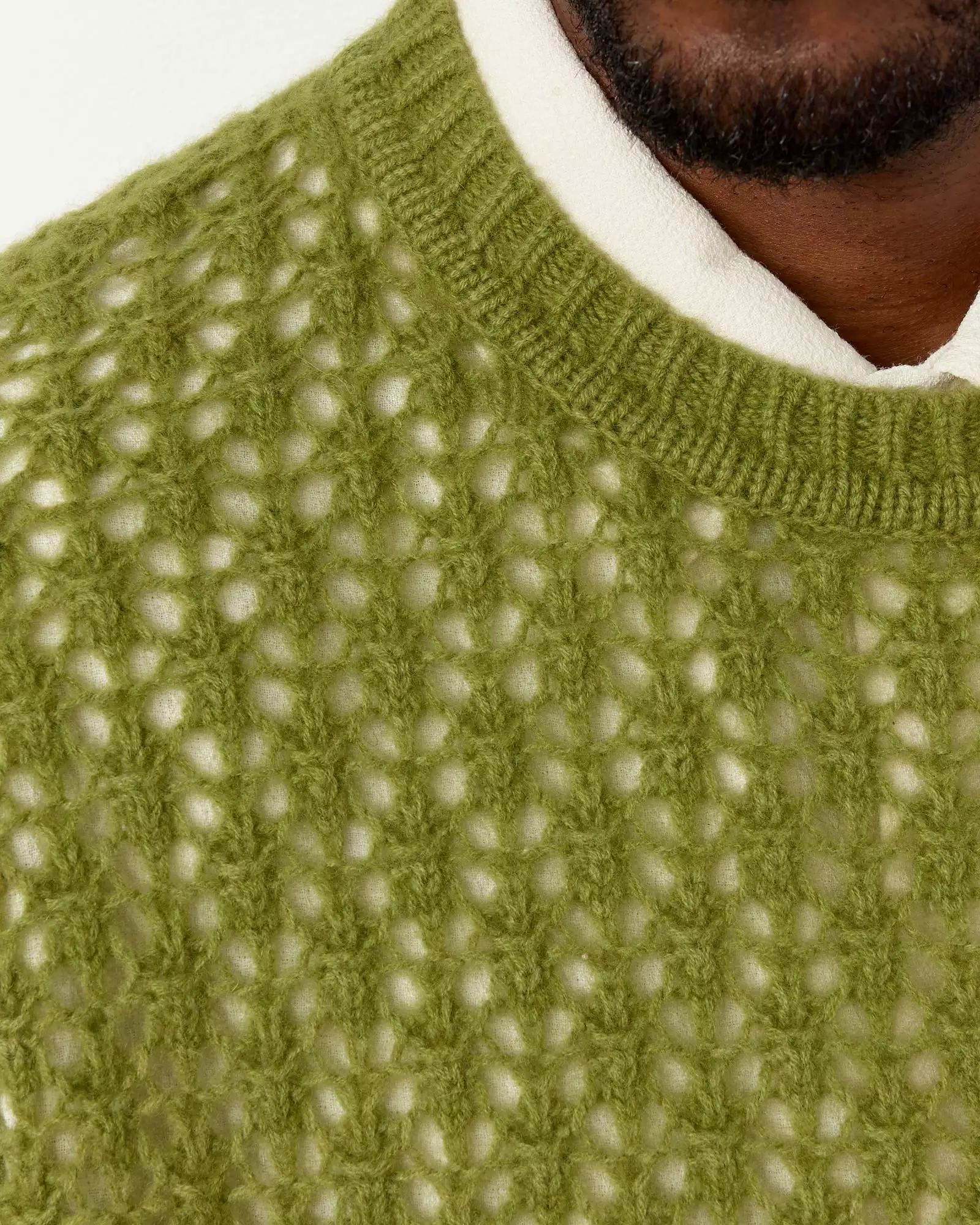 Aki Cashmere Sweater in Green