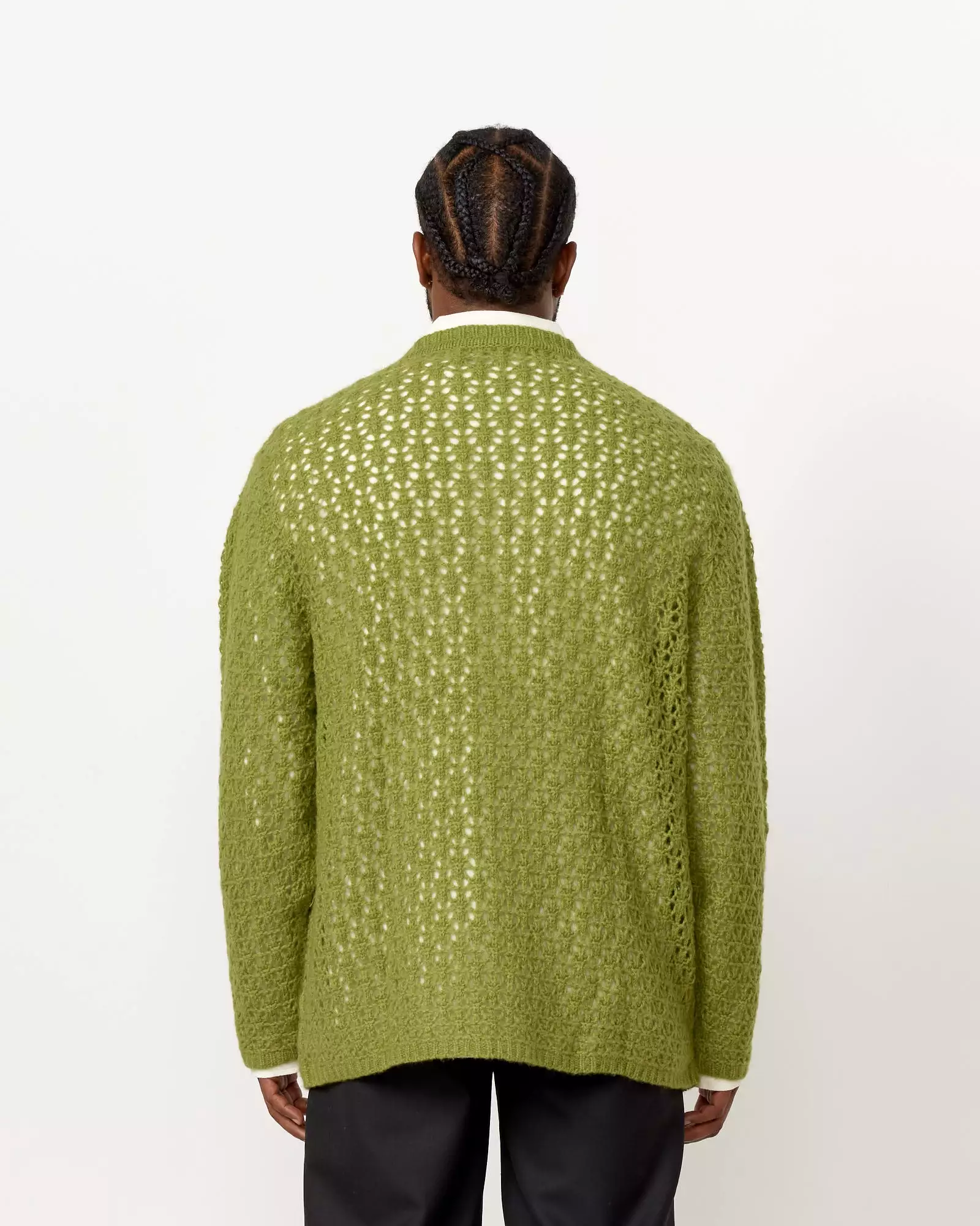 Aki Cashmere Sweater in Green