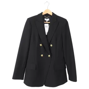 ALC Black Blazer with Gold Buttons - 6