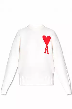 Ami Alexandre Mattiussi Love Printed Sweater S 2AM23