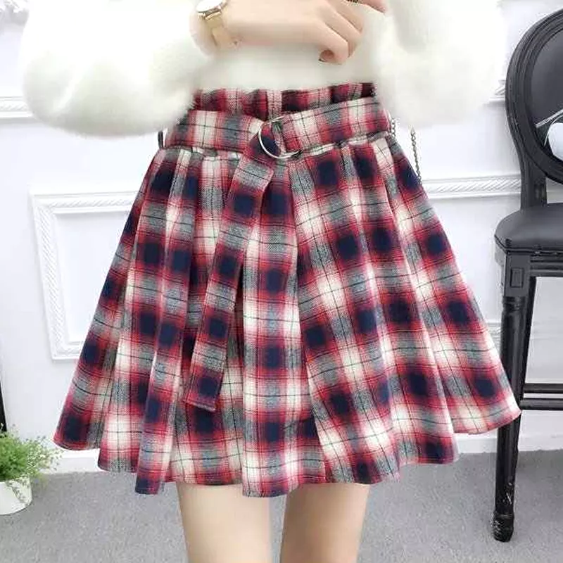 Autumn Preppy Tutu Skirt AD12672