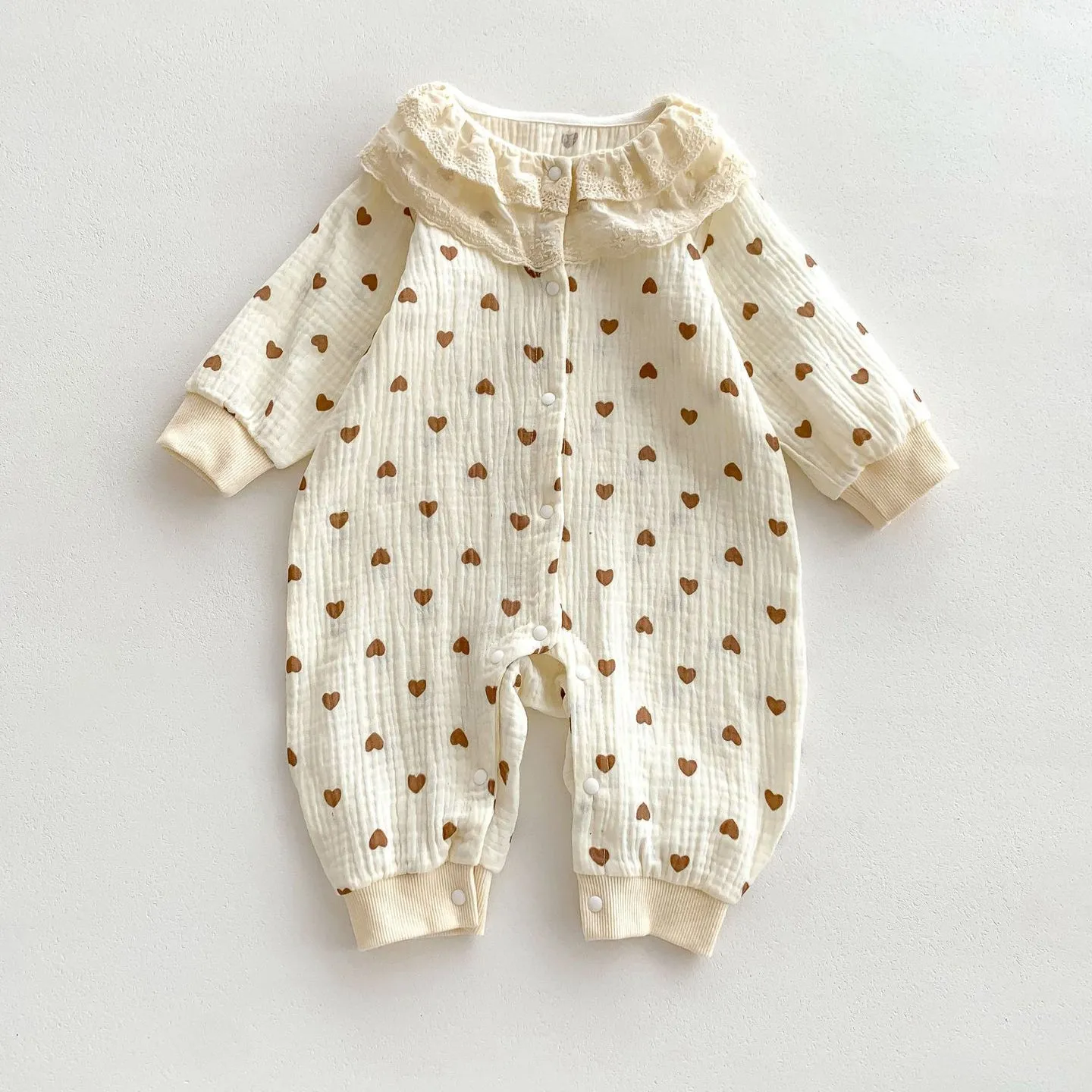 Baby Kid Girls Love heart Print Jumpsuits Wholesale 23101936