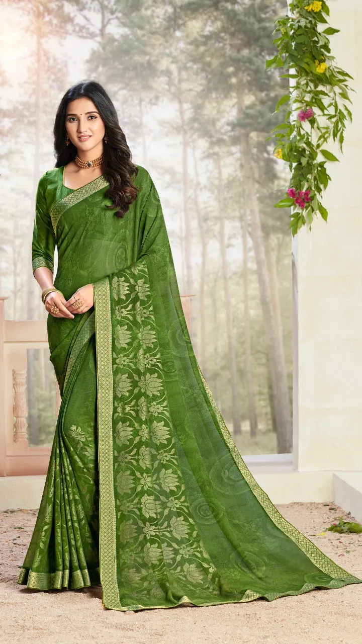 Bela Fashion Launched Glamour Georgette Printed Fancy Designer Sarees