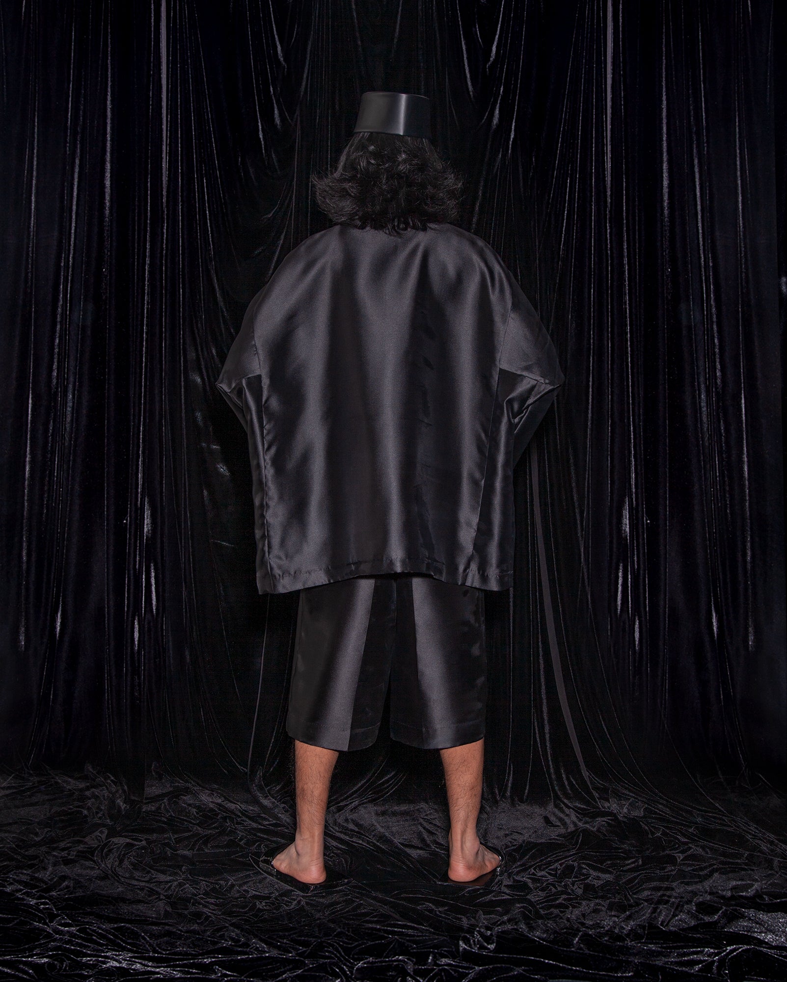 Blazer Malaya (Black Taffeta)