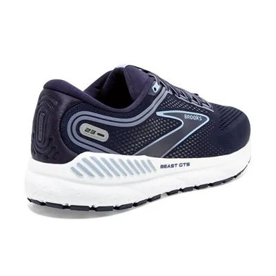 Brooks Men’s Beast 23 Athletic Shoes-Peacoat/Blue/White