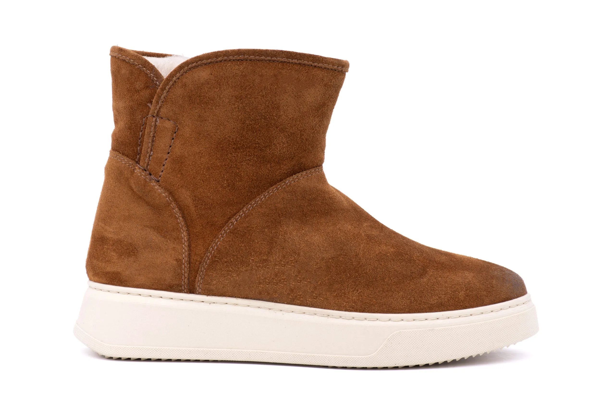 Chelsea Boot in Camoscio e Shearling