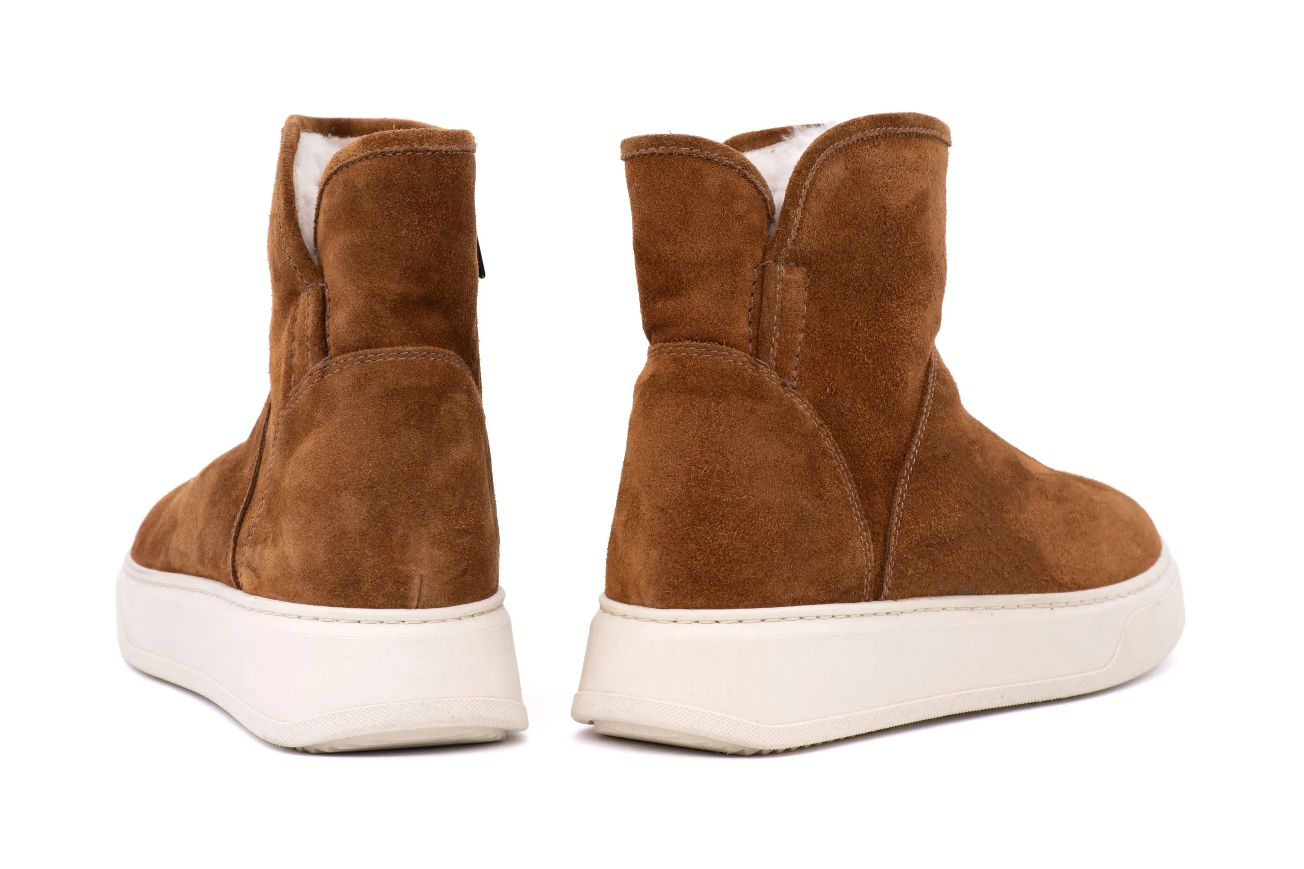 Chelsea Boot in Camoscio e Shearling