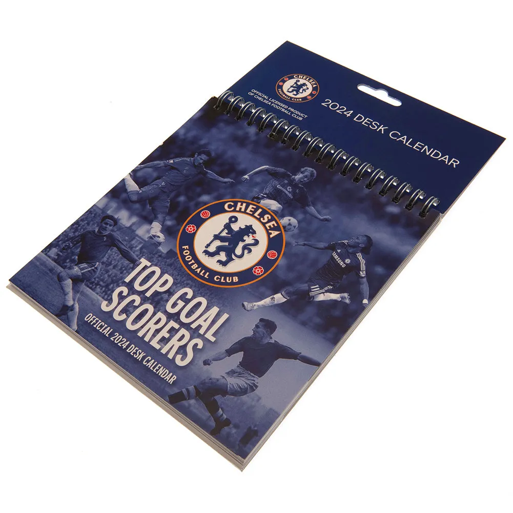 Chelsea FC Desktop Calendar 2024