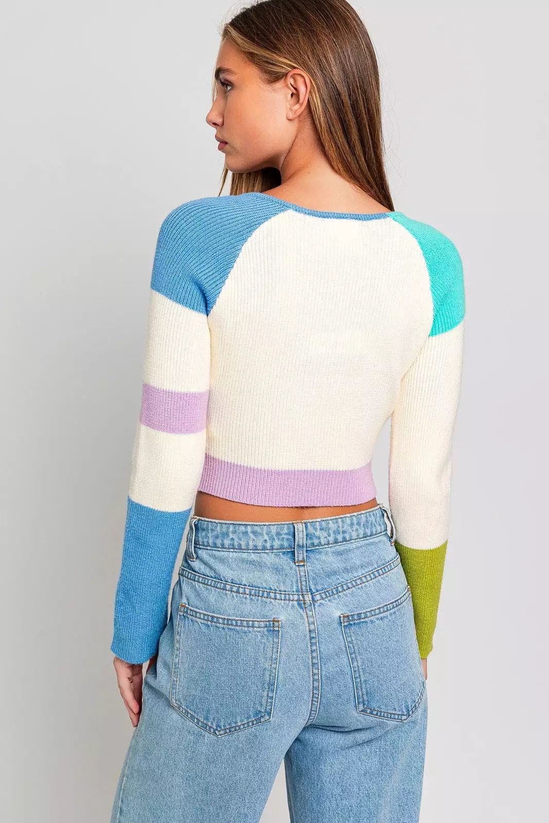 Cleo Color-Block Sweater