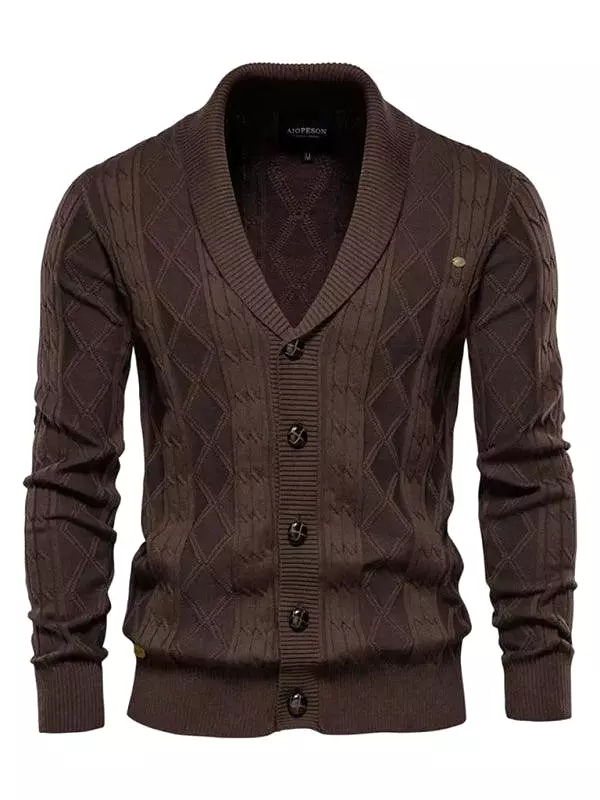 Domingo Men Cardigan Sweater