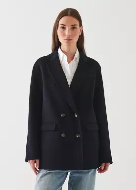 DOUBLE BREASTED WOOL BLAZER