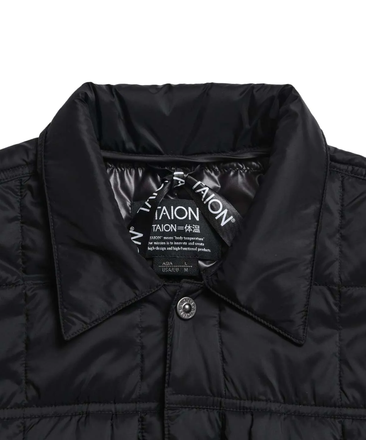 Down Work Jacket - Black