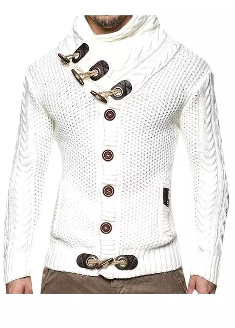 Elegant Cardigan Sweater For Men