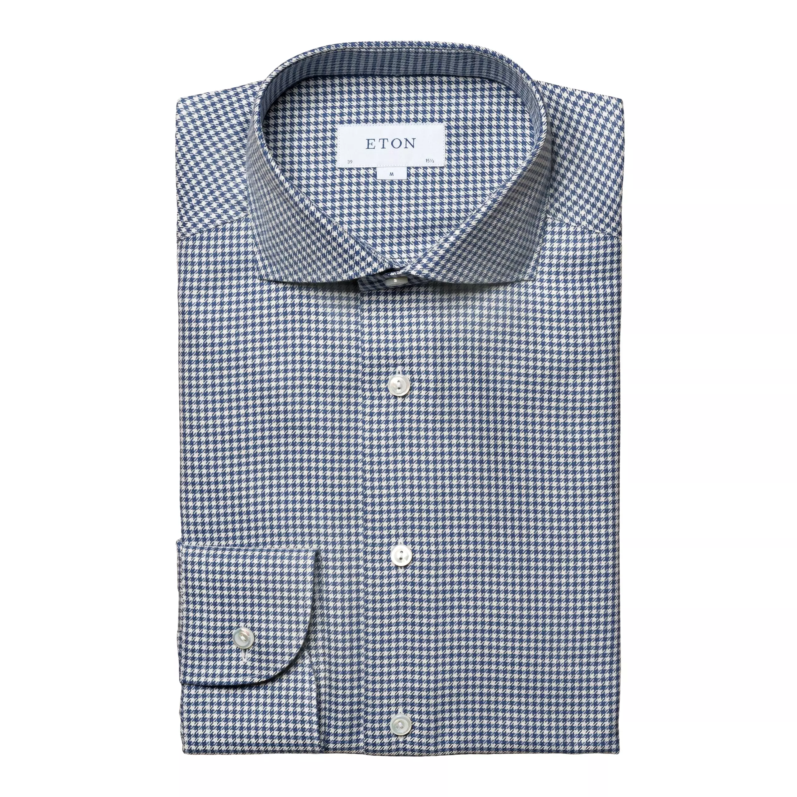 Eton Elite Slim Fit - Micro Checked Shirt