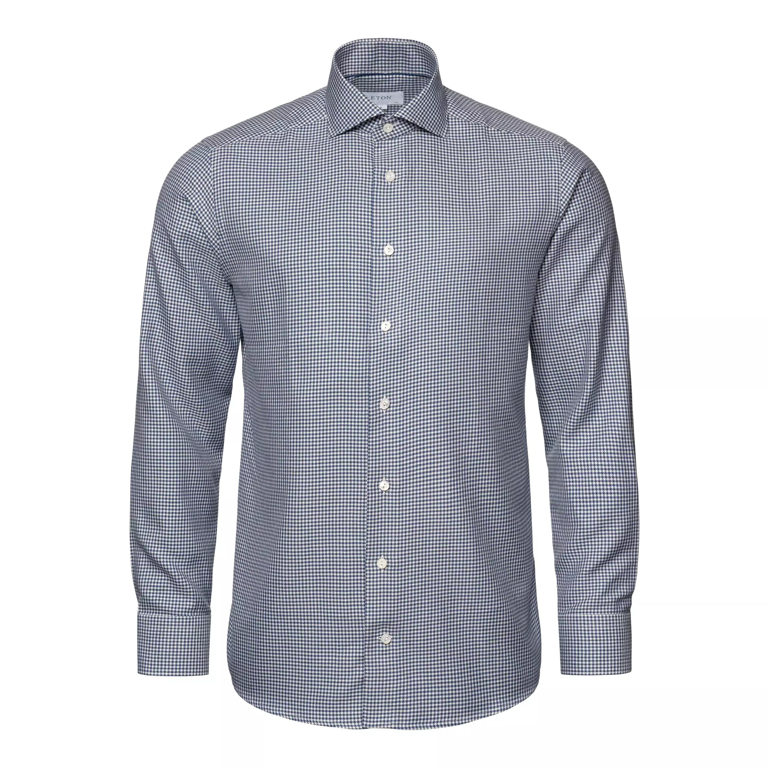 Eton Elite Slim Fit - Micro Checked Shirt