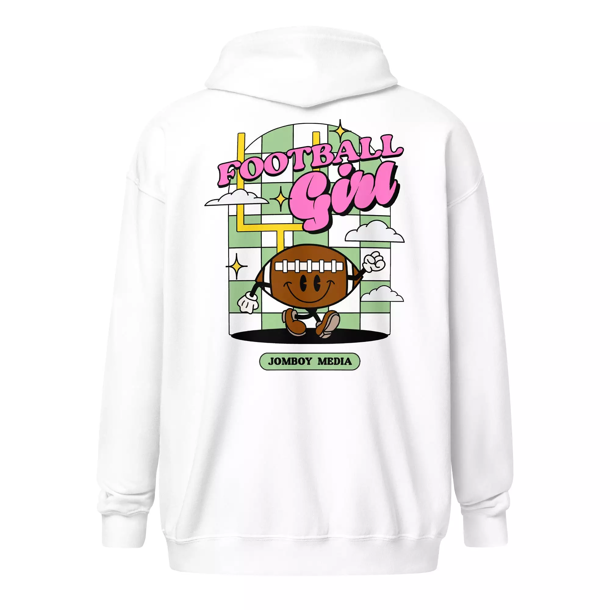 FOOTBALL GIRL | ZIP-UP HOODIE