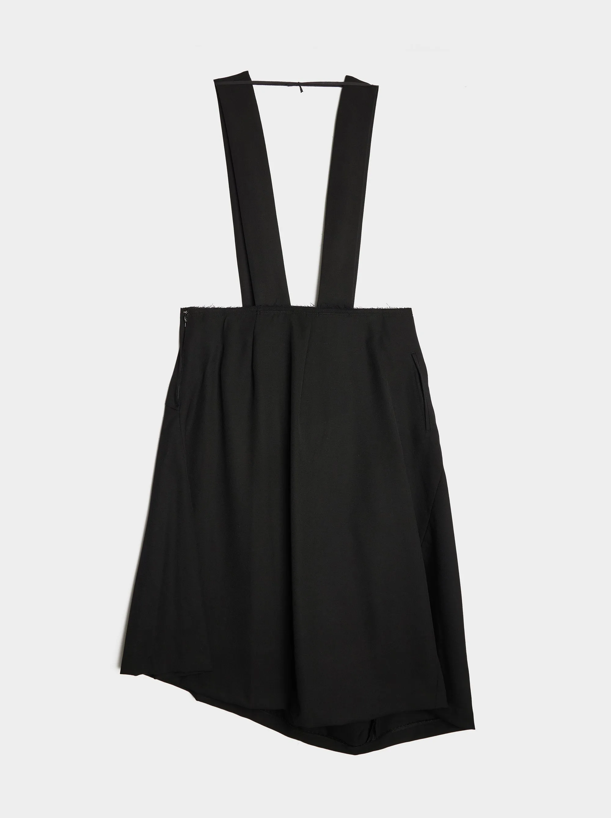 Gabardine Jumpskirt, Black