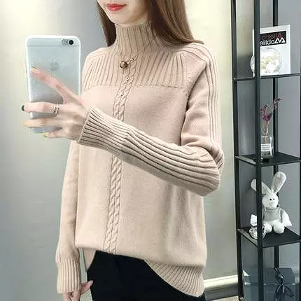 Go-Getter Turtleneck Women Sweater