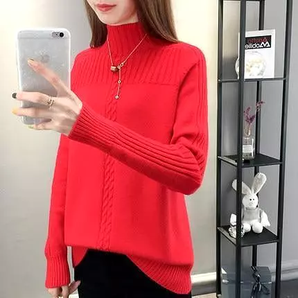 Go-Getter Turtleneck Women Sweater