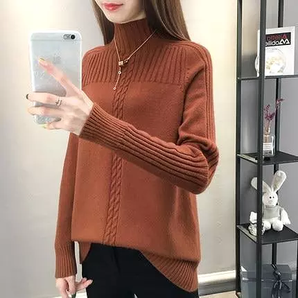 Go-Getter Turtleneck Women Sweater