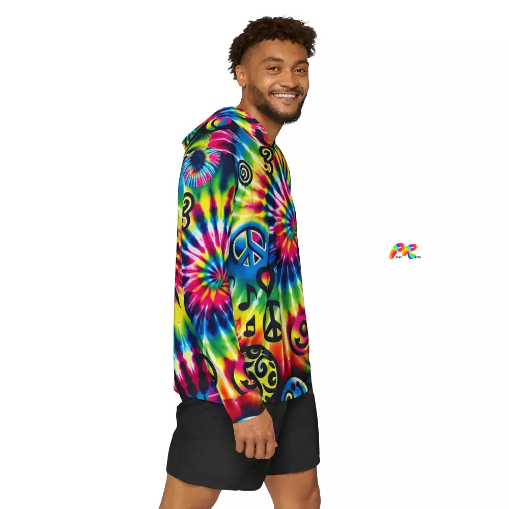 Happy Vibes Men's Sports Warmup Hoodie