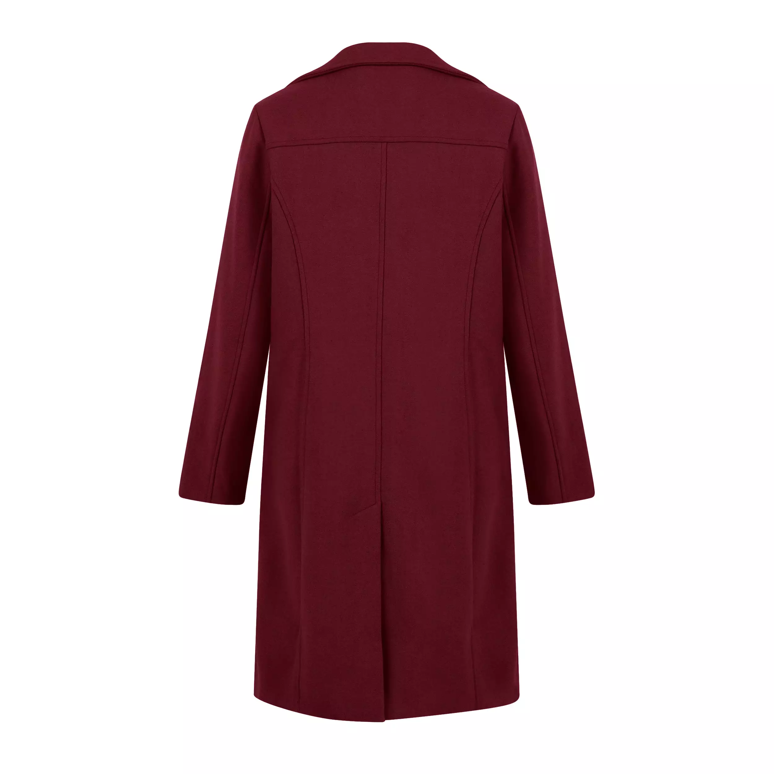 Haute Edition Women's 3/4 Length Belted Robe Pea Coat