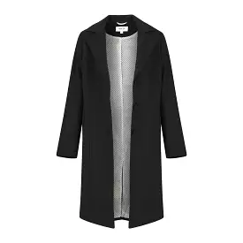 Haute Edition Women's 3/4 Length Belted Robe Pea Coat