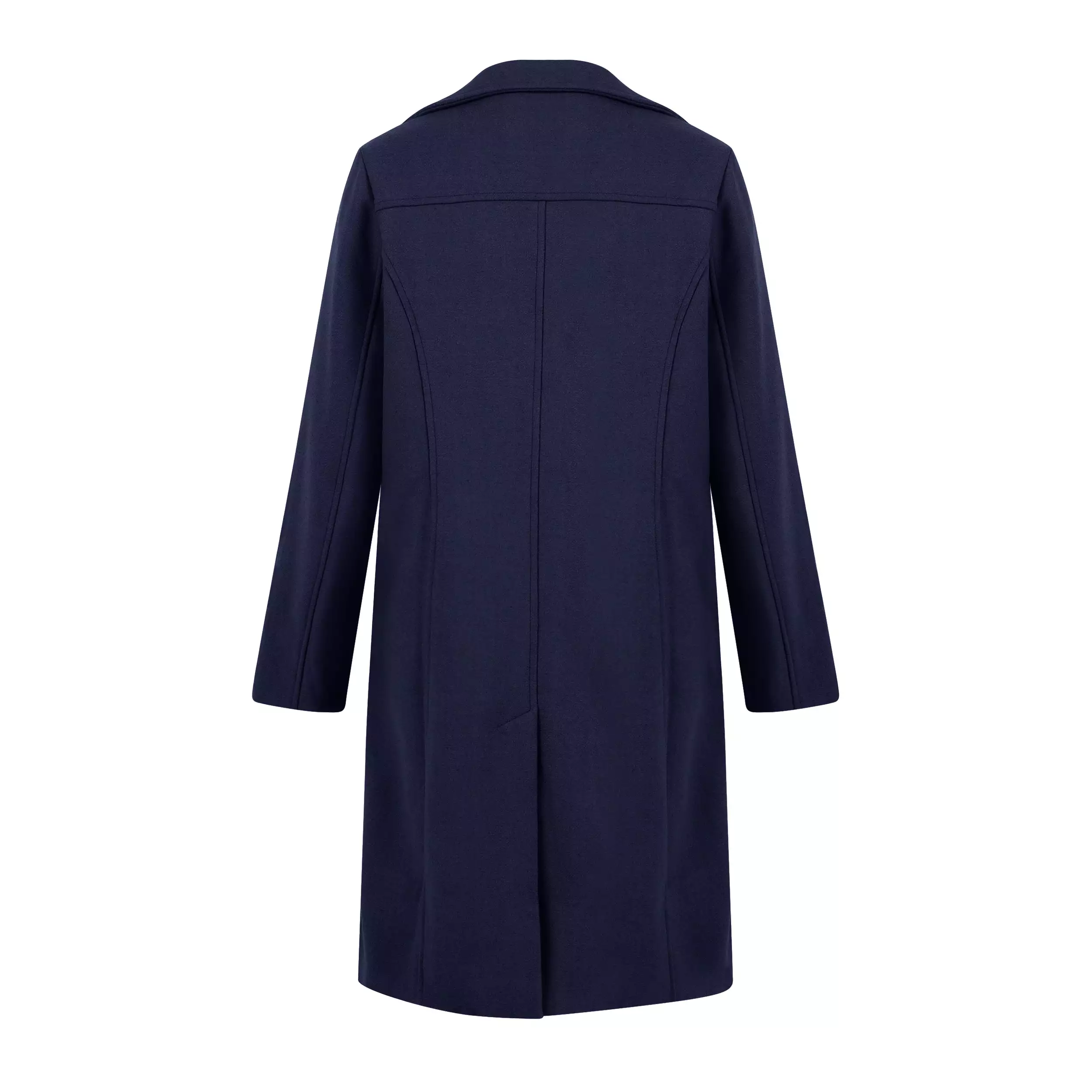 Haute Edition Women's 3/4 Length Belted Robe Pea Coat