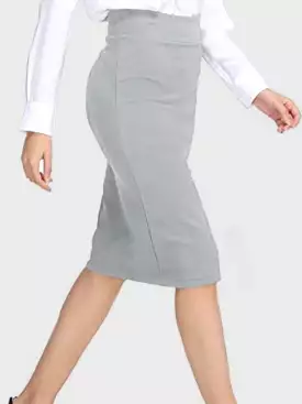 High Waist Wrap Skirt