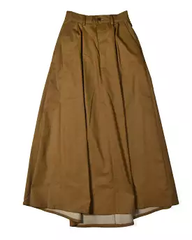 Hul le Kes Tan Canvas Monet Skirt