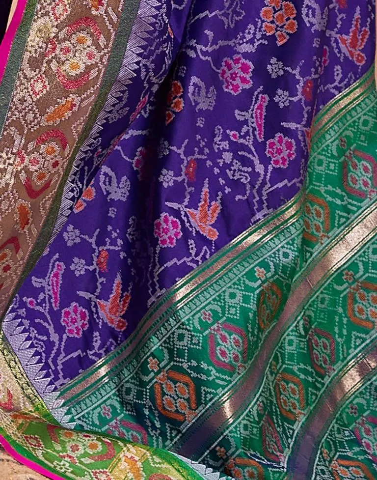 Indigo  Silk Woven Sarees