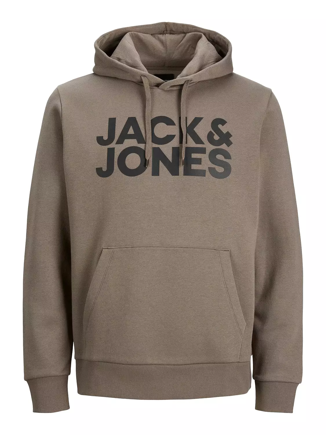 Jack & Jones Men's 'JJECORP' Hoodie Logo Sweatshirt