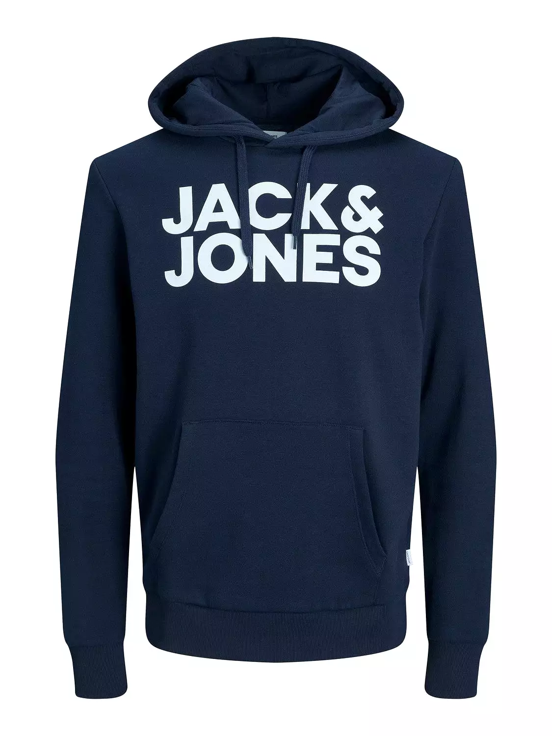 Jack & Jones Men's 'JJECORP' Hoodie Logo Sweatshirt