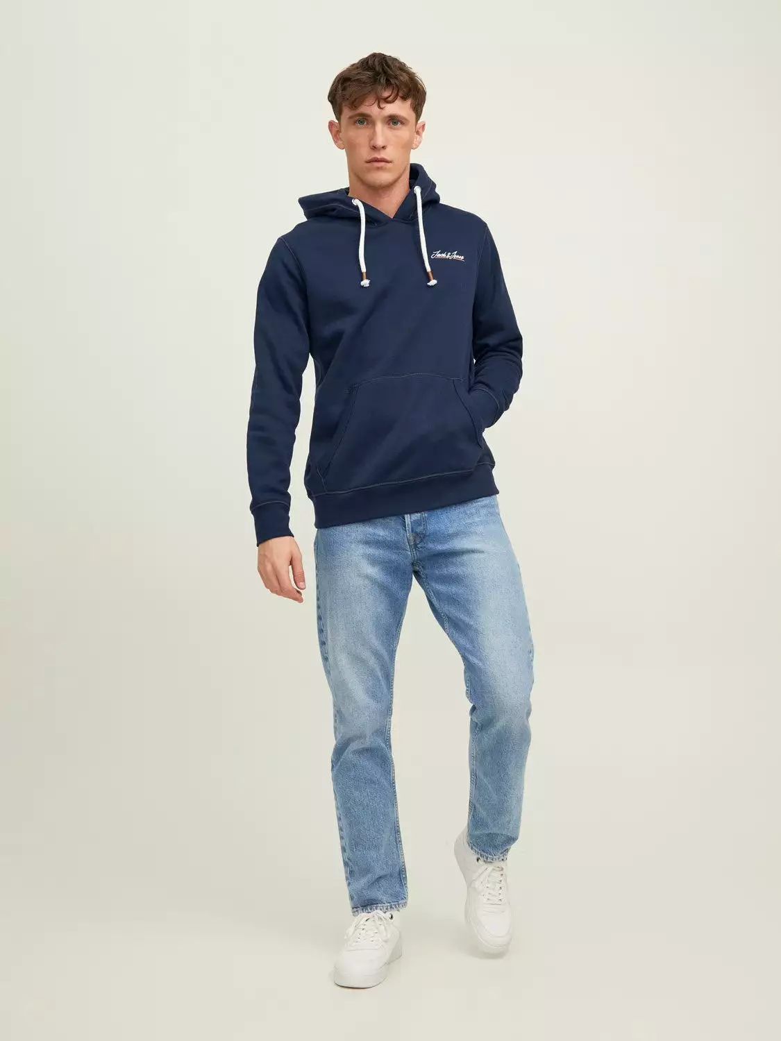 Jack & Jones Men's Overhead Hoodie Sweatshirt