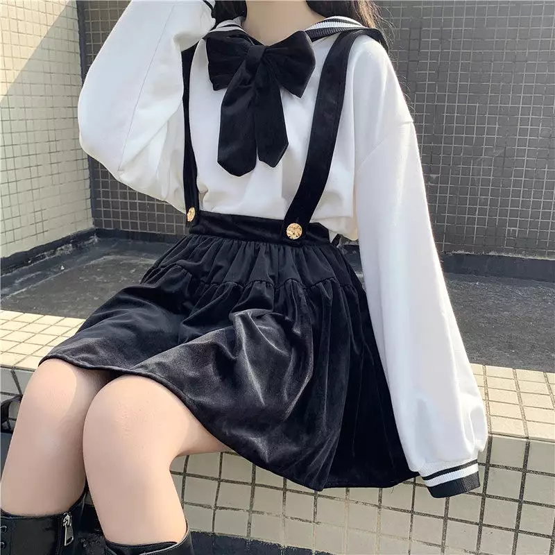 Kawaii Girl Bowknot Seifuku Outfit AD210009