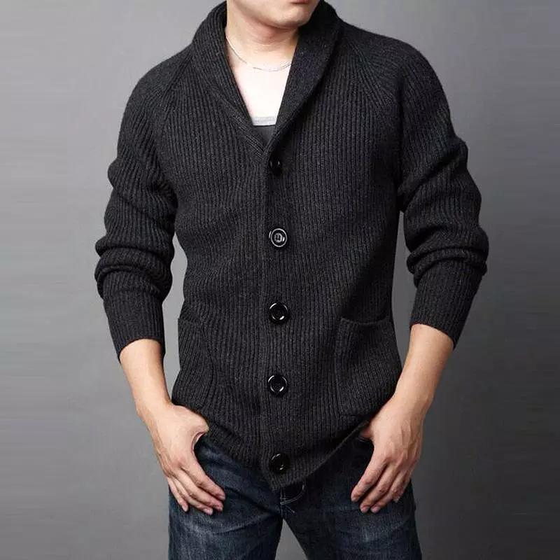 Keep Me Warm Men Cardigan