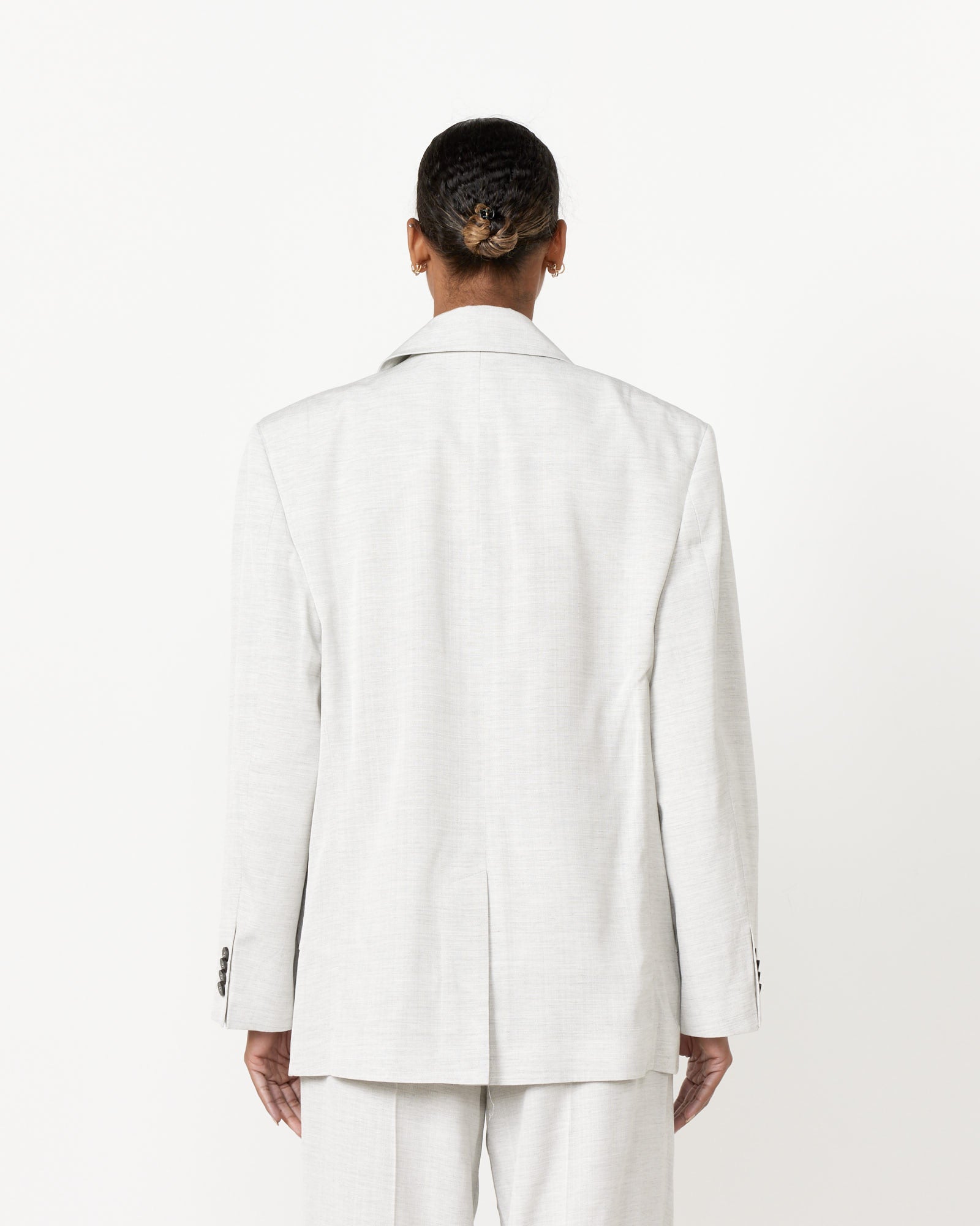 La Veste Titolo Blazer in Light Grey