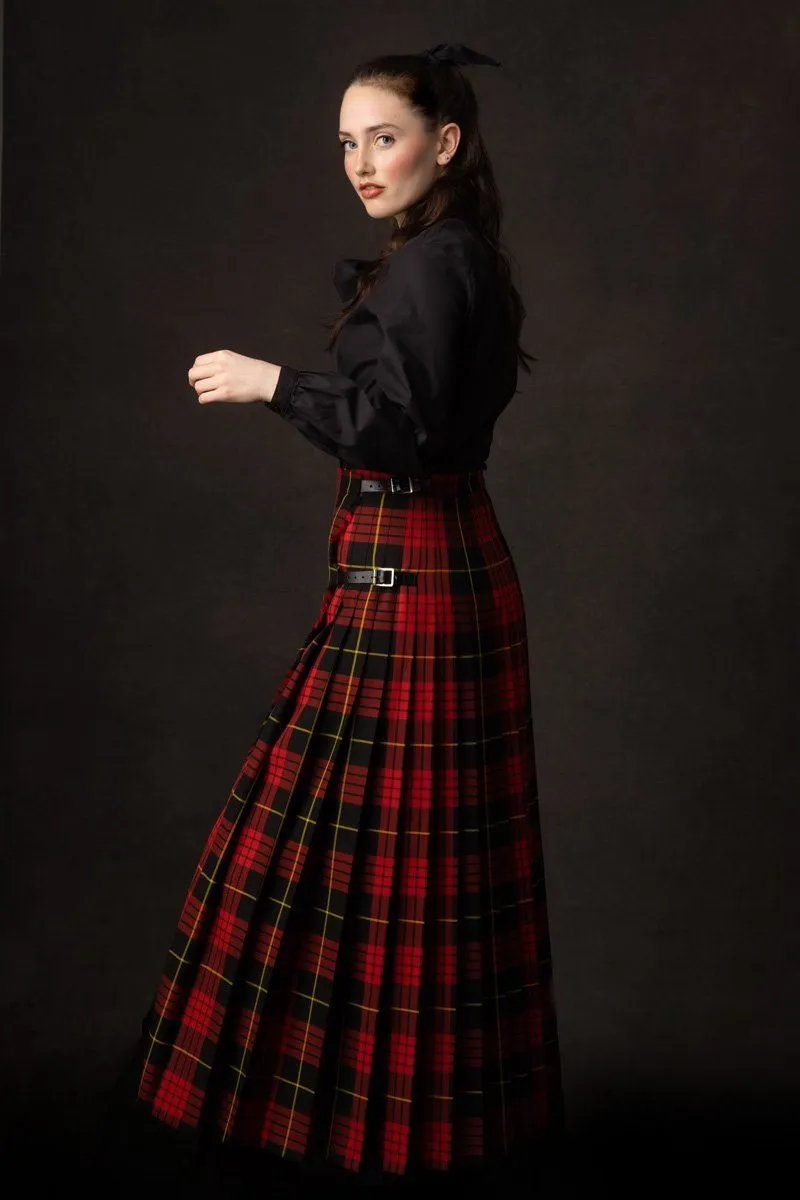 Lady's Custom Tartan Hostess Kilt