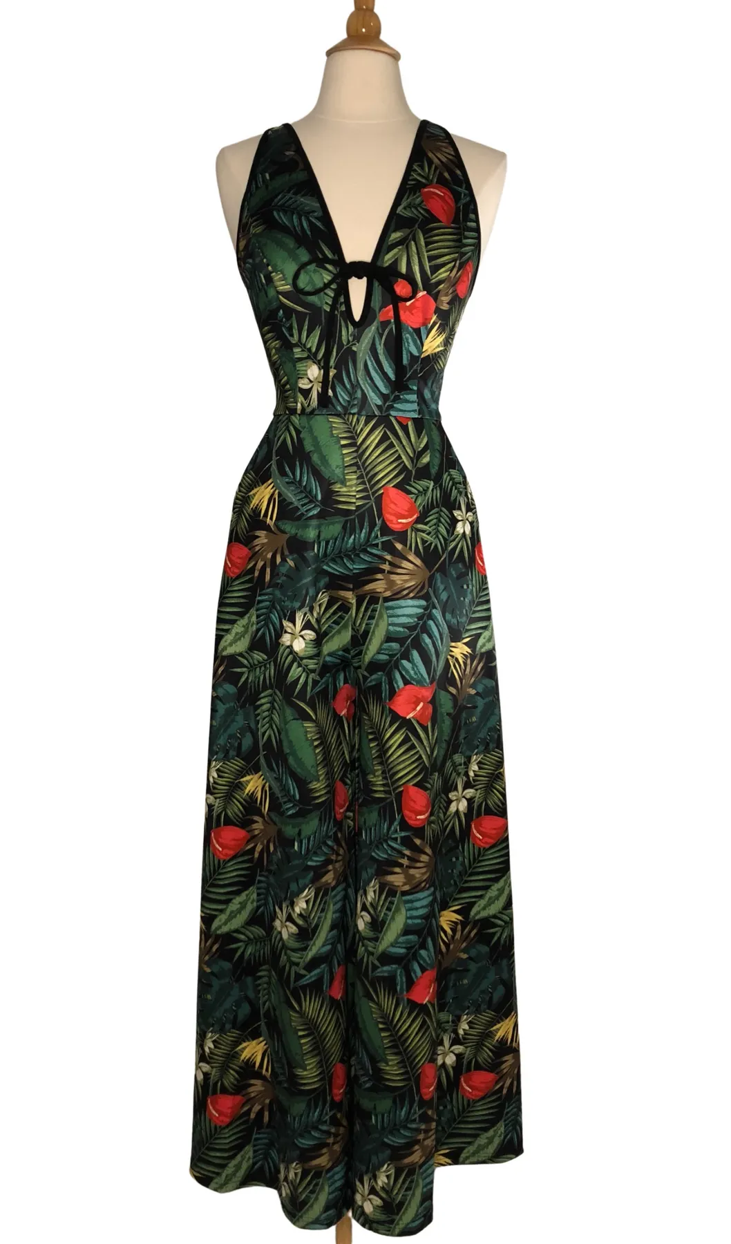 Limelight Jumpsuit in Dark Jungle