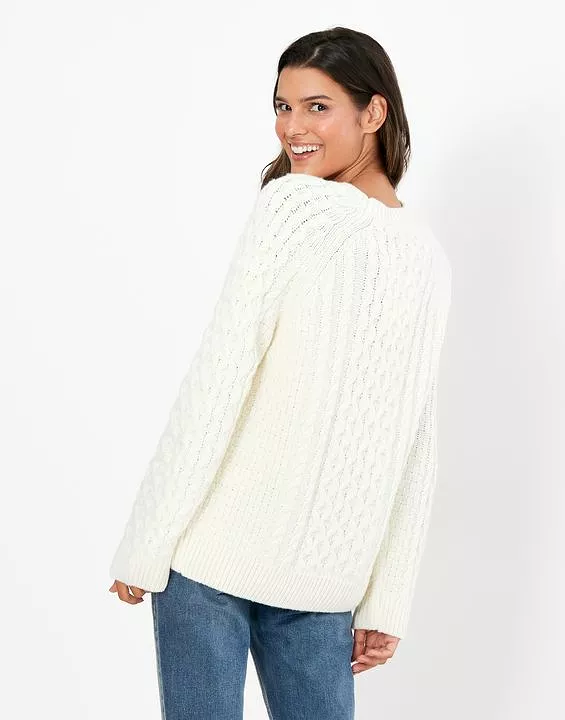 Mavis Heritage Cable Sweater Women's