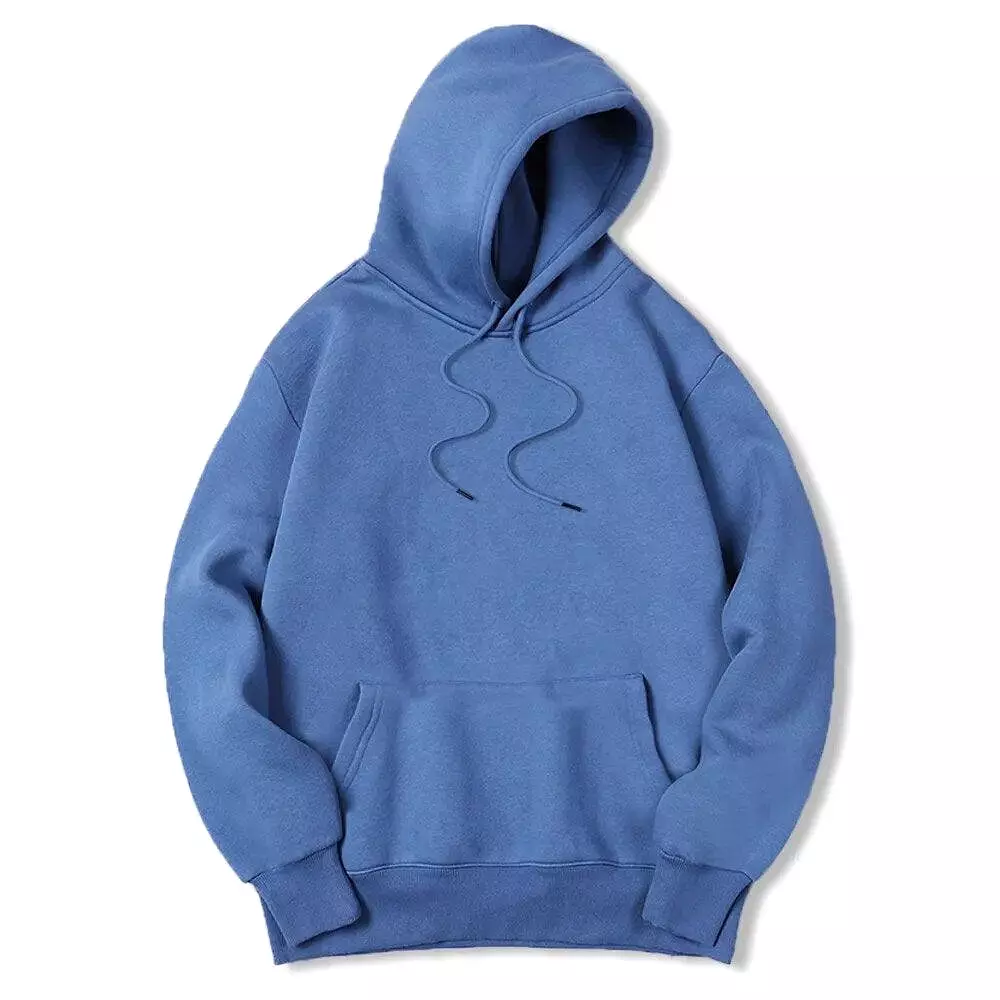 Men Solid Casual Hoodies