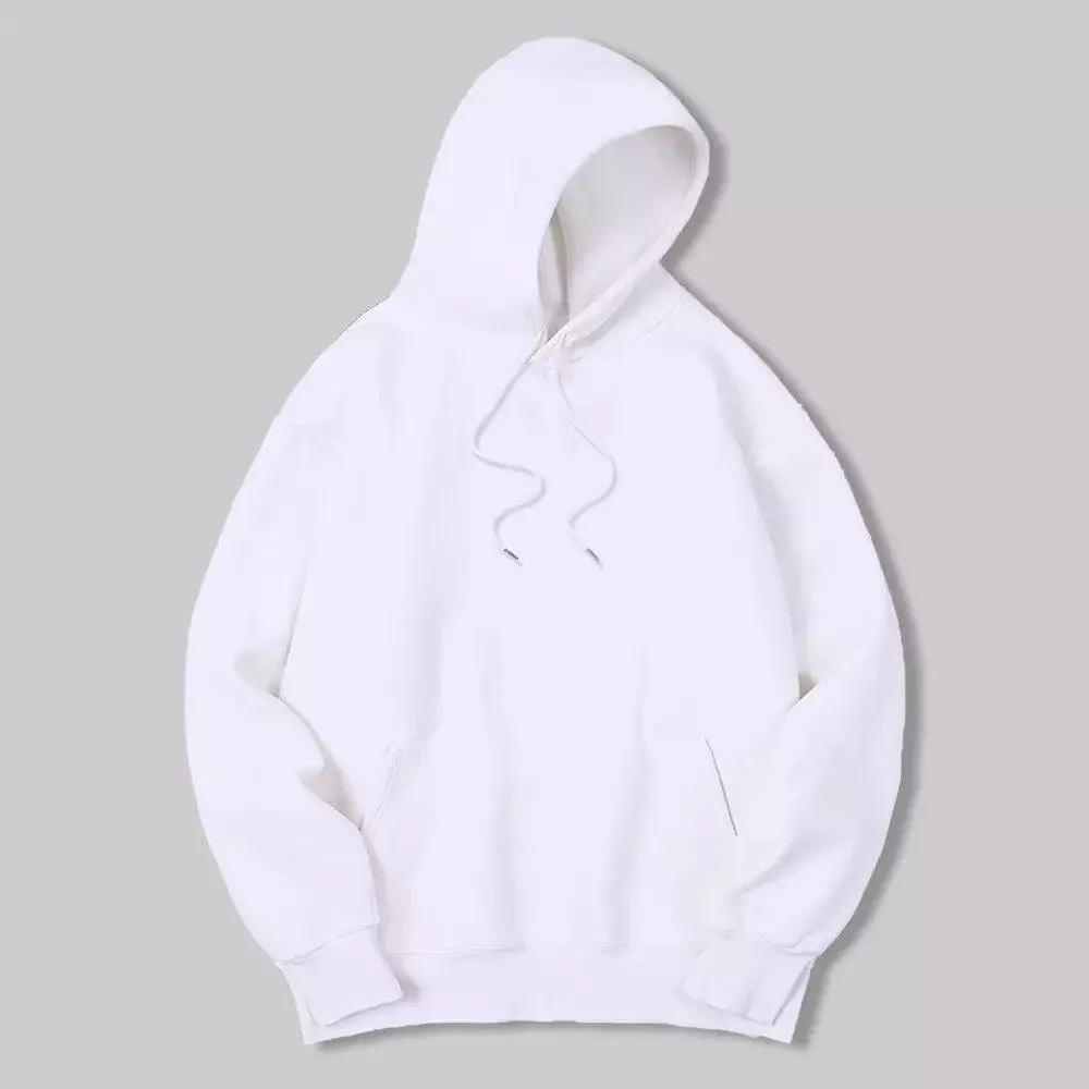 Men Solid Casual Hoodies