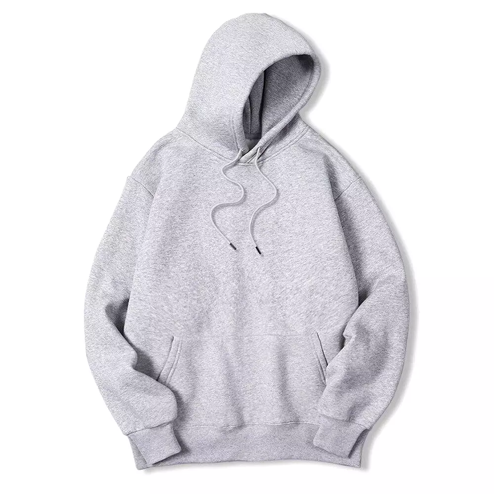 Men Solid Casual Hoodies