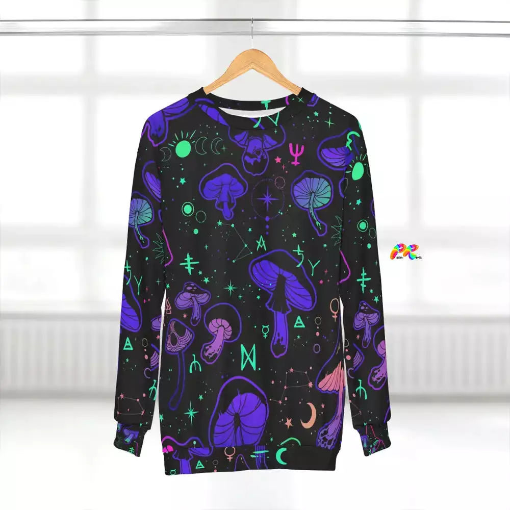 Mushroom Cult Unisex Rave Sweatshirt