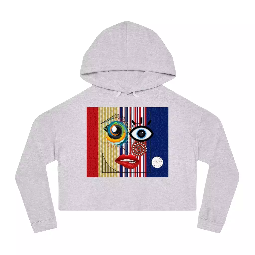 My Picasso Cropped Hoodie