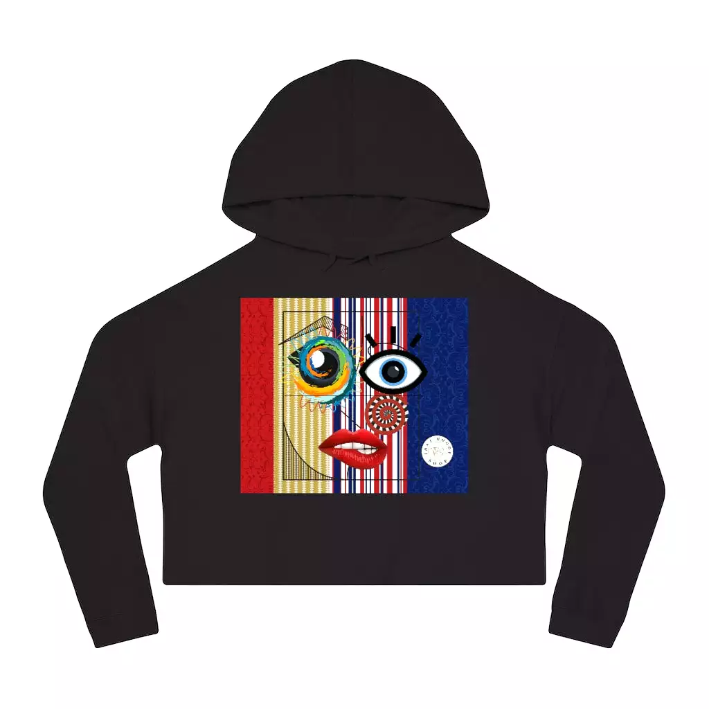 My Picasso Cropped Hoodie