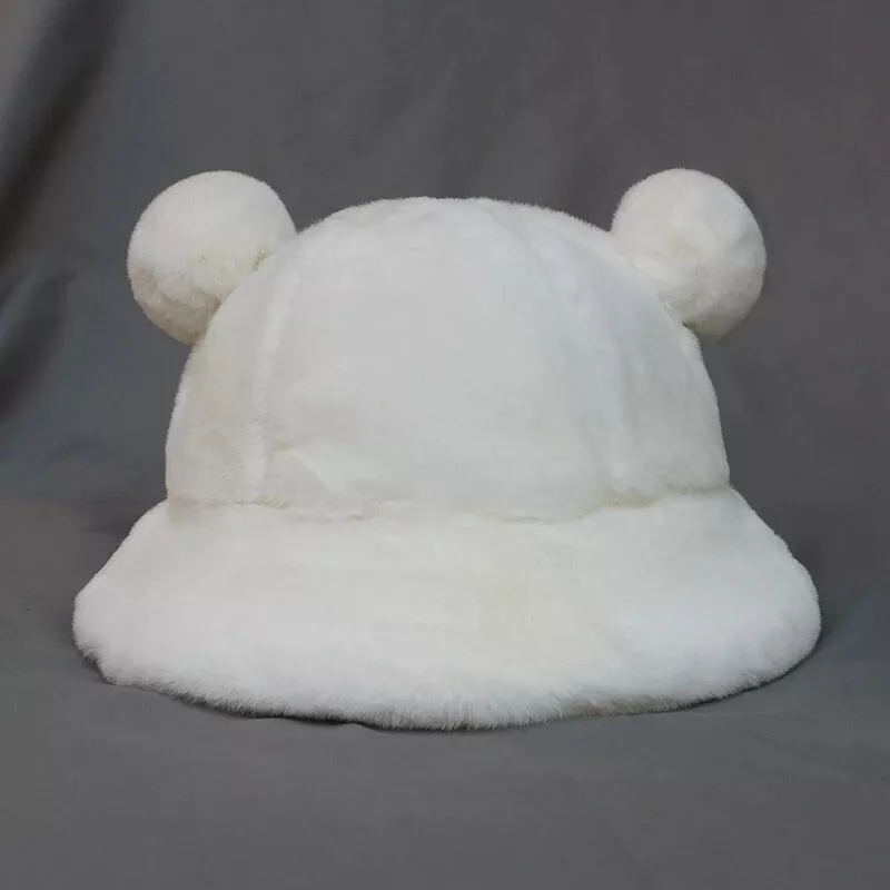 Plush Bear Ear Hat AD12615