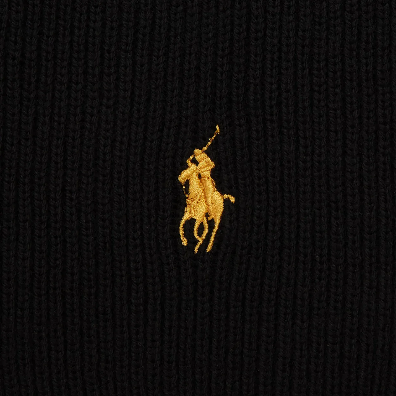 POLO RALPH LAUREN Signature Pony Scarf - Black